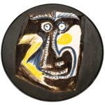 Pablo Picasso Visage A.R. 446 Earthenware Plate 1960