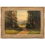 Robert William Wood Summer Landscape Oil Painting