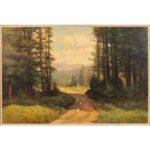 Robert William Wood Summer Landscape Oil Painting