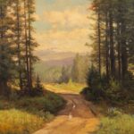 Robert William Wood Summer Landscape Oil Painting