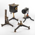 Group of Cast Iron & Brass Scientific Apparatus 19th/20th Century