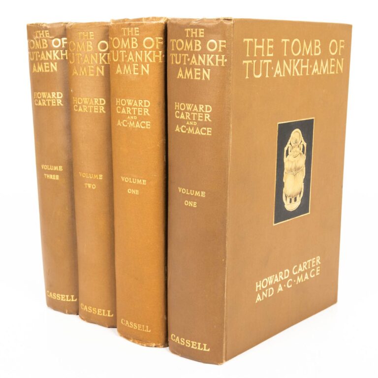 Carter and Mace The Tomb of Tut-Ankh-Amen 4-Volume Set