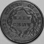 1826-P Half Cent Classic Head Coin