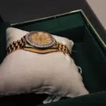 Rolex Ladies Presidential 18K Yellow Gold Diamond Watch 67.5g