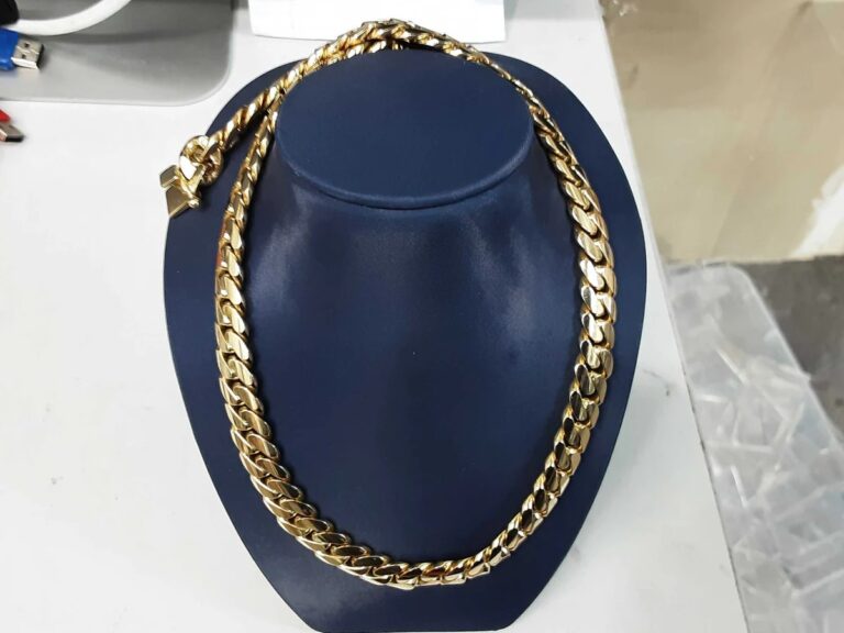 10K Yellow Gold 20-Inch Chain 185.8g