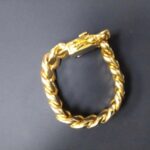 10K Yellow Gold 9-Inch Bracelet 308.2g